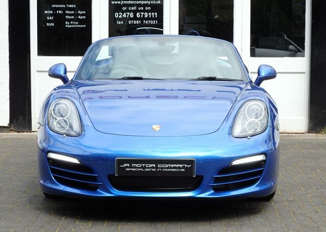 Porsche Boxster 981 2.7 Pdk RX63ZTM Blue #6