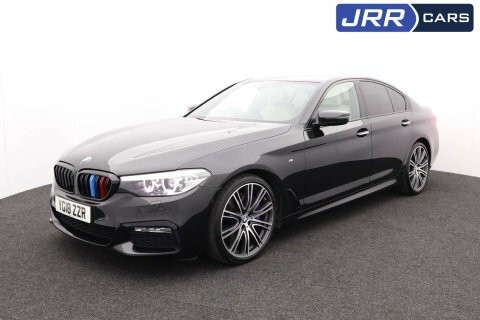 BMW 5 Series 3.0 540I Xdrive YG18ZZR Black #6