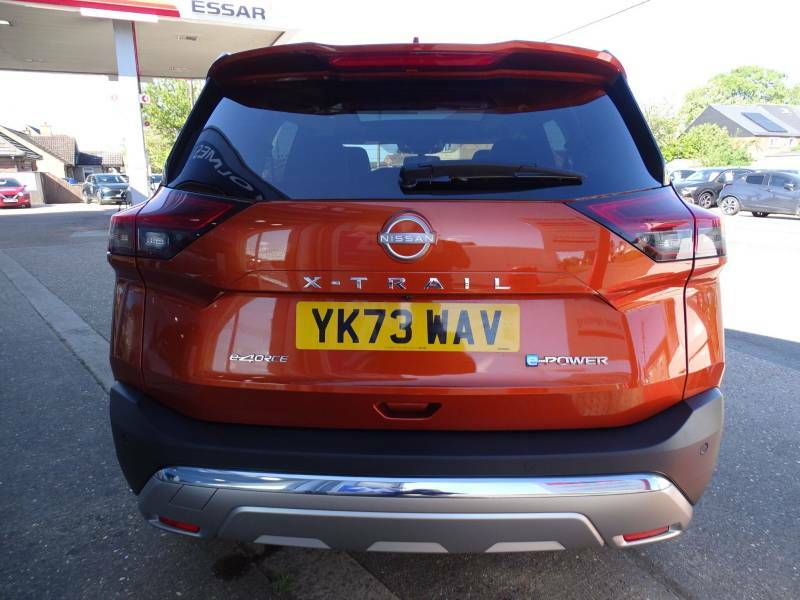 Nissan X-Trail 1.5 E-power E-4orce 213 Tekna 7 Seat - YK73WAV Orange #4