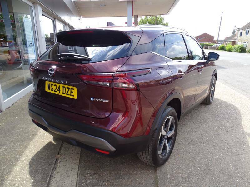 Nissan Qashqai 1.5 E-power N-connecta - 2024 24 WG24DZE Red #4