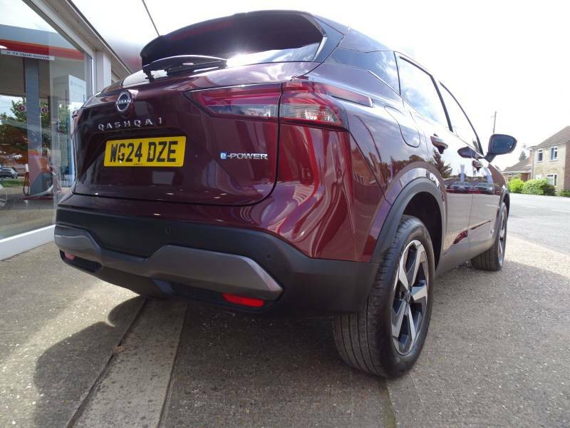 Nissan Qashqai 1.5 E-power N-connecta - 2024 24 WG24DZE Red #6