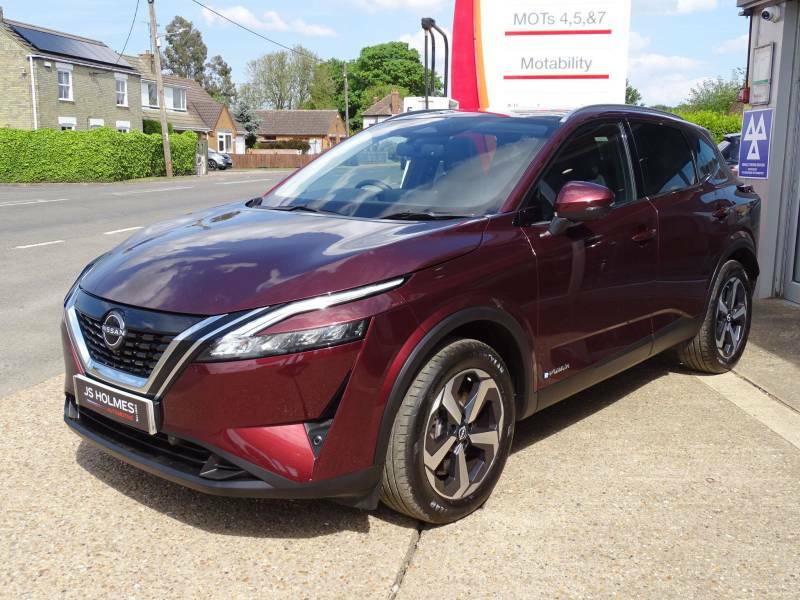 Nissan Qashqai 1.5 E-power N-connecta - 2024 24 WG24DZE Red #3