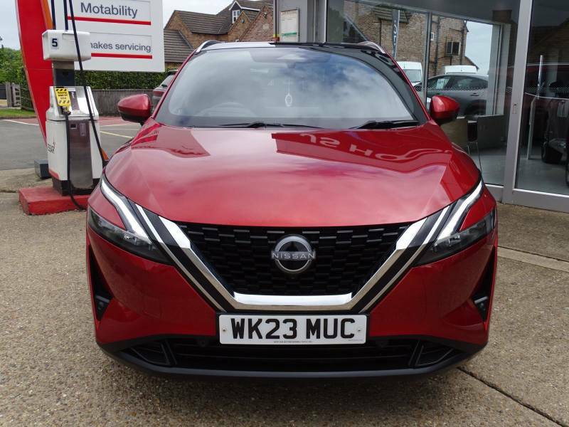 Nissan Qashqai 1.3 Dig-t Mh 158 Tekna Xtronic - 2023 23 WK23MUC Red #2