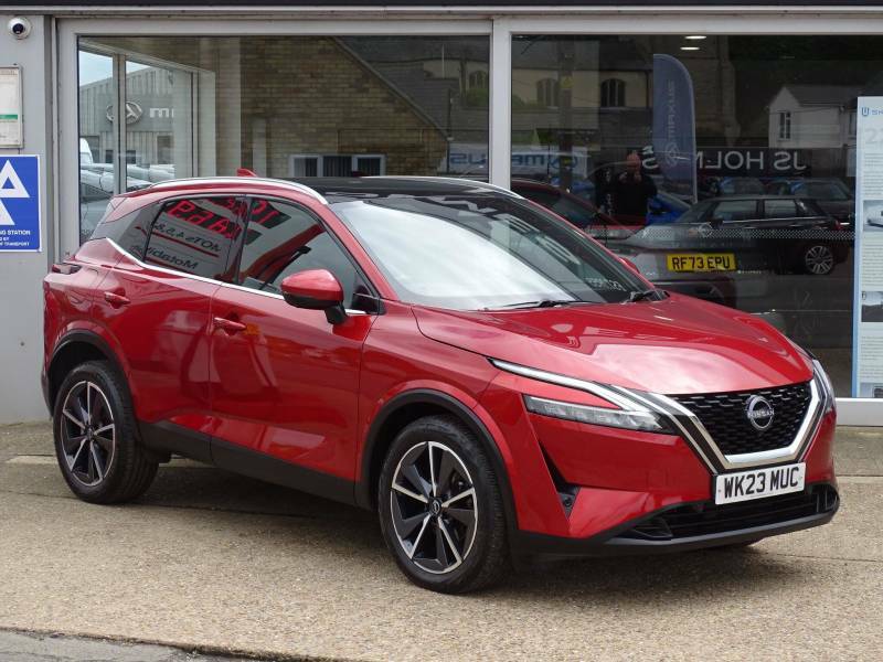 Nissan Qashqai 1.3 Dig-t Mh 158 Tekna Xtronic - 2023 23 WK23MUC Red #4