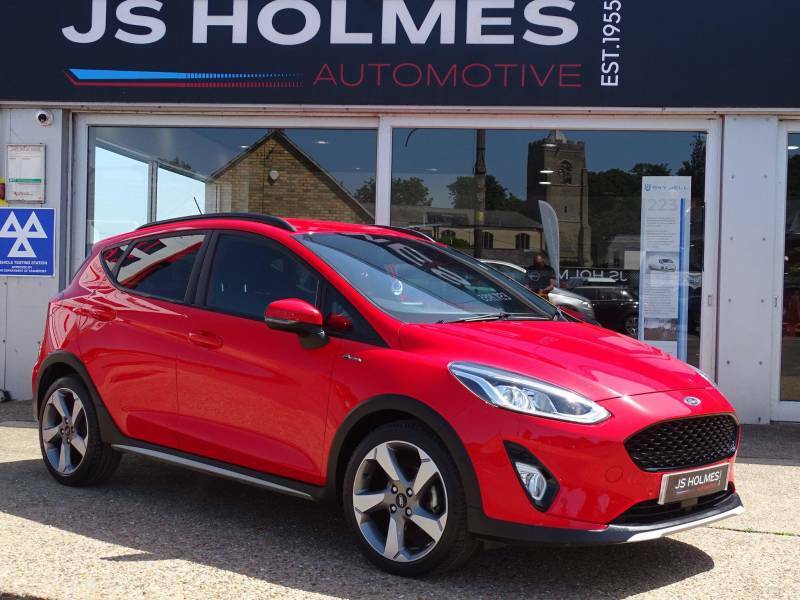 Ford Fiesta 1.0 Ecoboost Hybrid Mhev 125 Active Edition - Red