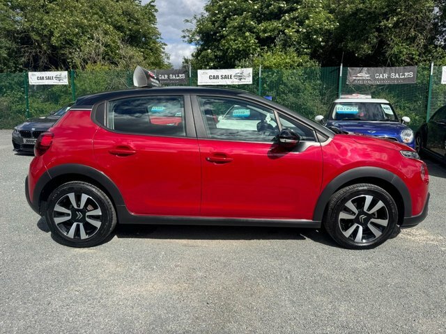 Citroen C3 1.2 Puretech Feel Hatchback Euro BJ18WPE Red #4