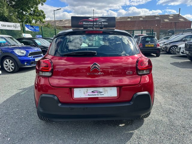 Citroen C3 1.2 Puretech Feel Hatchback Euro BJ18WPE Red #6