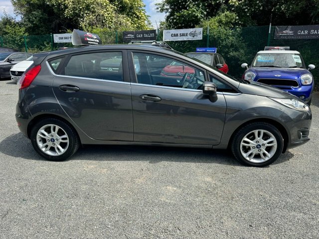 Ford Fiesta 1.25 Zetec Hatchback Euro 6 82 LF66FMG Grey #4
