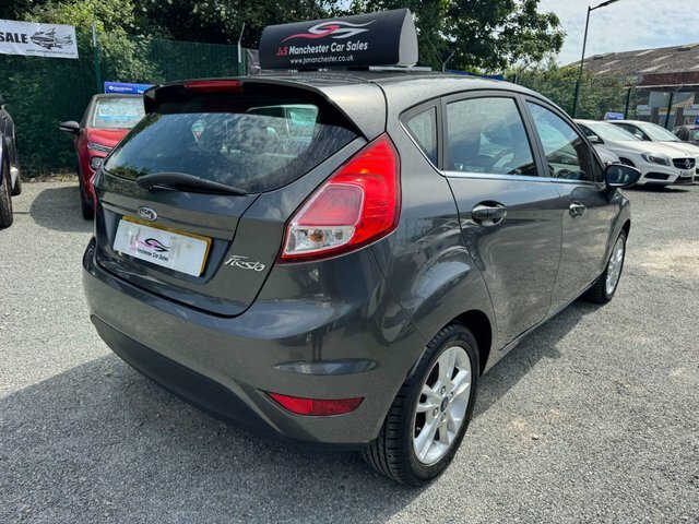 Ford Fiesta 1.25 Zetec Hatchback Euro 6 82 LF66FMG Grey #5