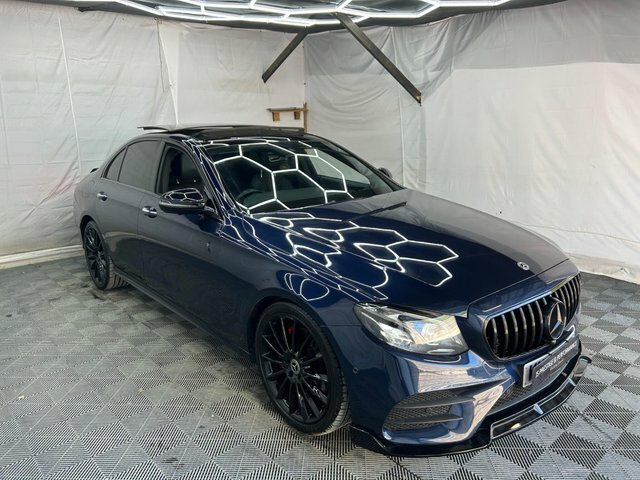 Mercedes-Benz E Class 2.0 E220d Amg Line Night Edition Premium Plus G- Blue