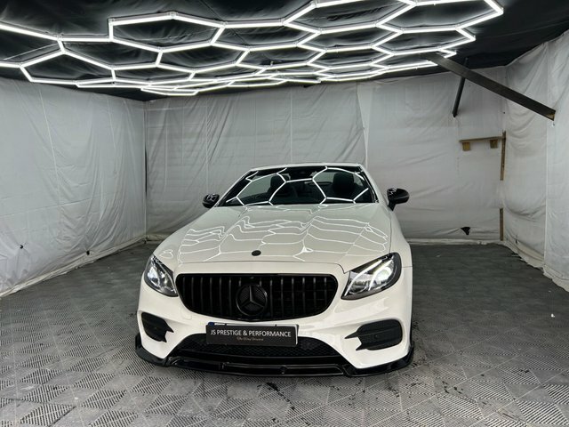 Mercedes-Benz E Class 2.0 E220d Amg Line Premium Cabriolet G-tronic E KO67GOC White #6