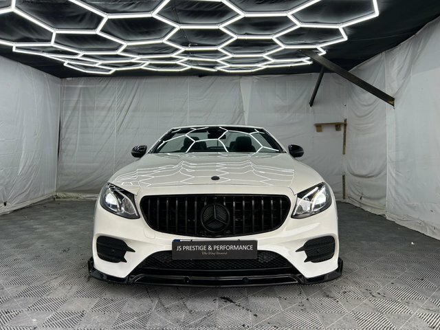 Mercedes-Benz E Class 2.0 E220d Amg Line Premium Cabriolet G-tronic E KO67GOC White #2