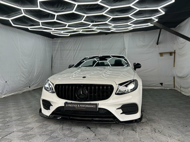 Mercedes-Benz E Class 2.0 E220d Amg Line Premium Cabriolet G-tronic E KO67GOC White #5