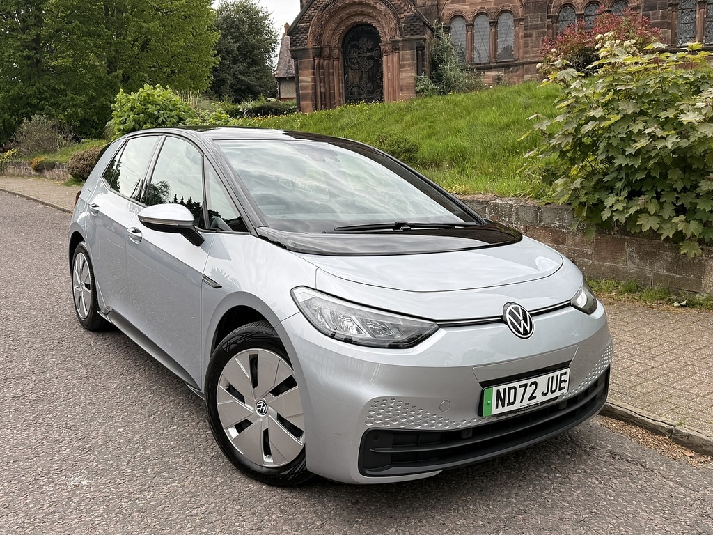 Volkswagen ID.3 Pro Performance 58Kwh Life Hatchback ND72JUE Silver #5