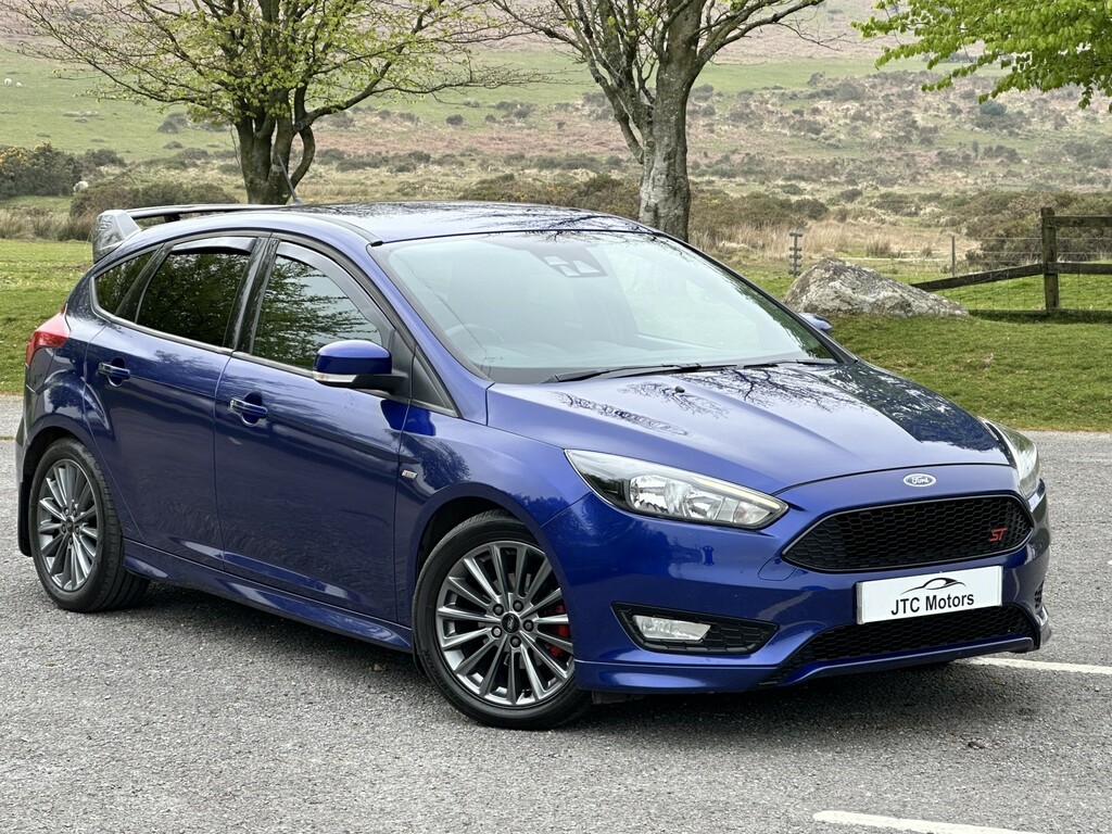Ford Focus Hatchback 1.5 Tdci 120 St-line Man, Bl LN67BNF Blue #5
