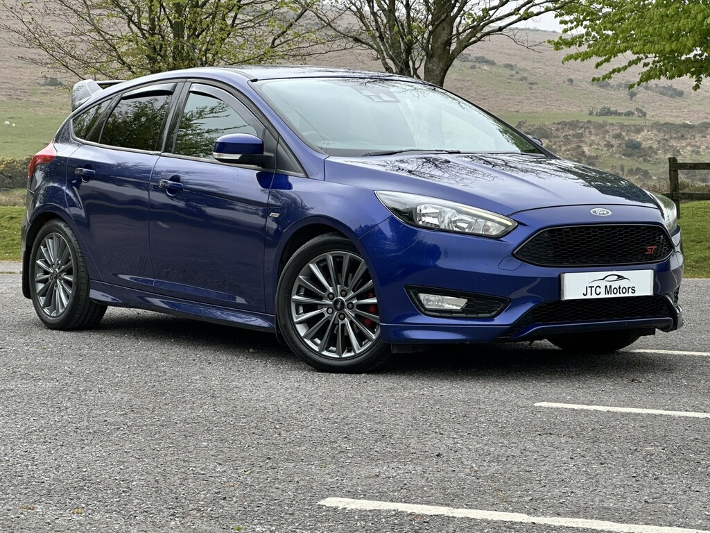 Ford Focus Hatchback 1.5 Tdci 120 St-line Man, Bl Blue