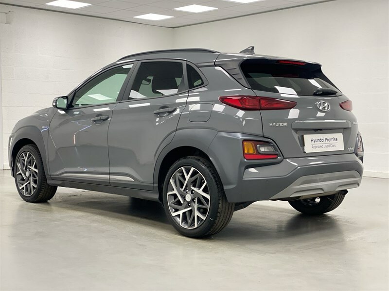 Hyundai Kona 1.6 Gdi Hybrid Premium Dct BN70ZZA Grey #3