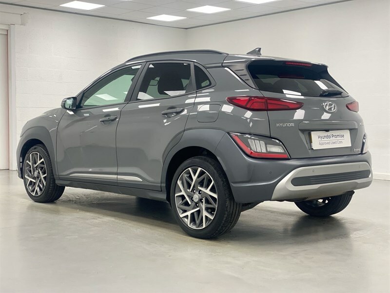 Hyundai Kona 1.6 Gdi Hybrid Premium Dct EN21WNV Grey #3