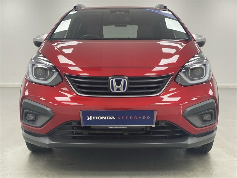 Honda Jazz 1.5 I-mmd Hybrid Crosstar Ex Ecvt PK23XOD Red #6