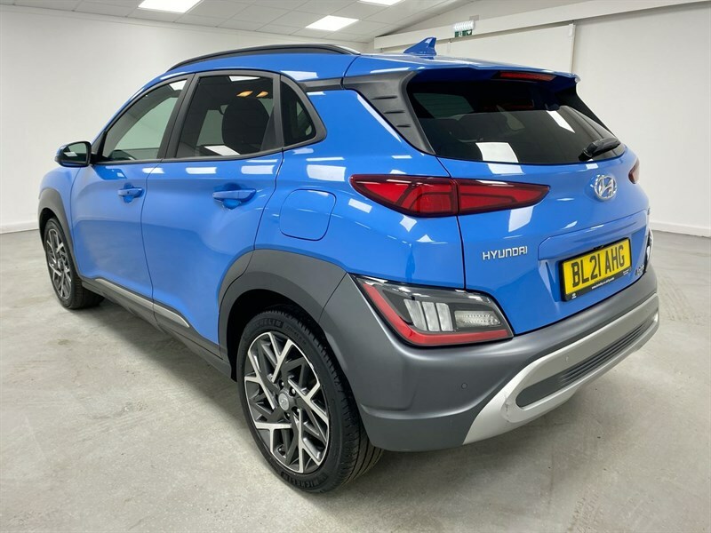 Hyundai Kona 1.6 Gdi Hybrid Premium Dct BL21AHG Blue #3