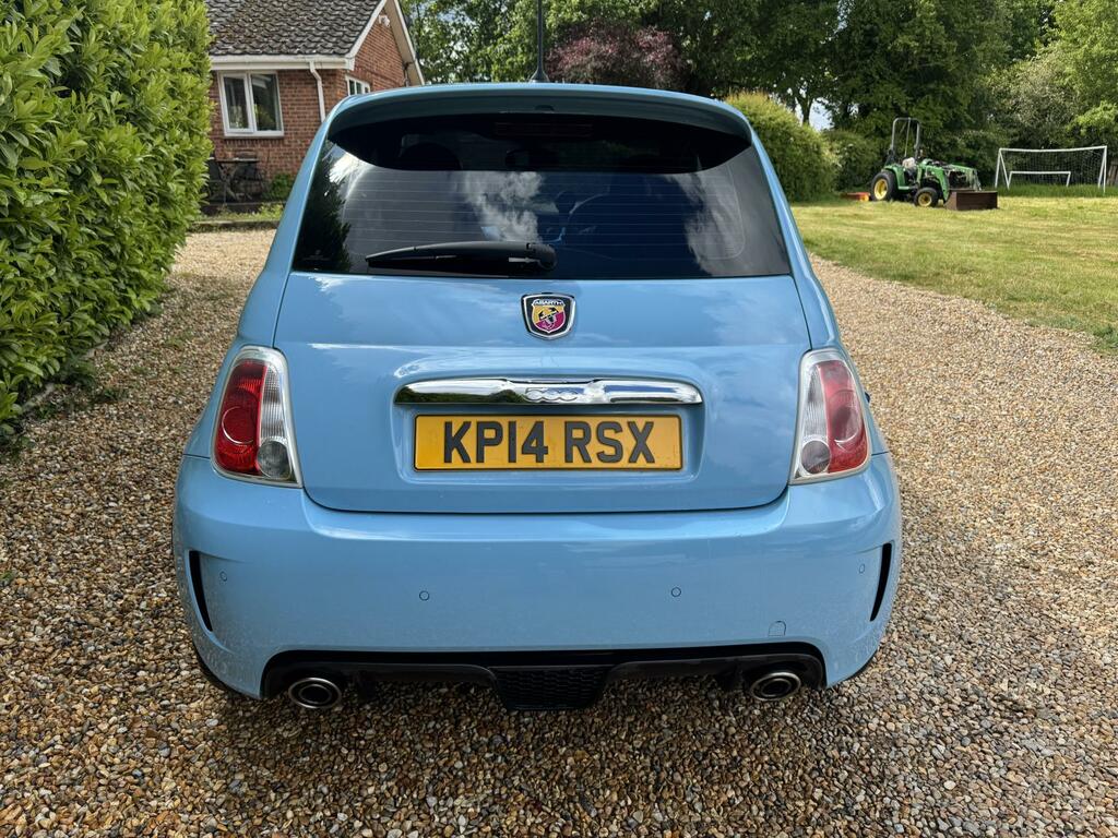Abarth 500 1.4 T-jet Hatchback Euro 5 135 Blue #4