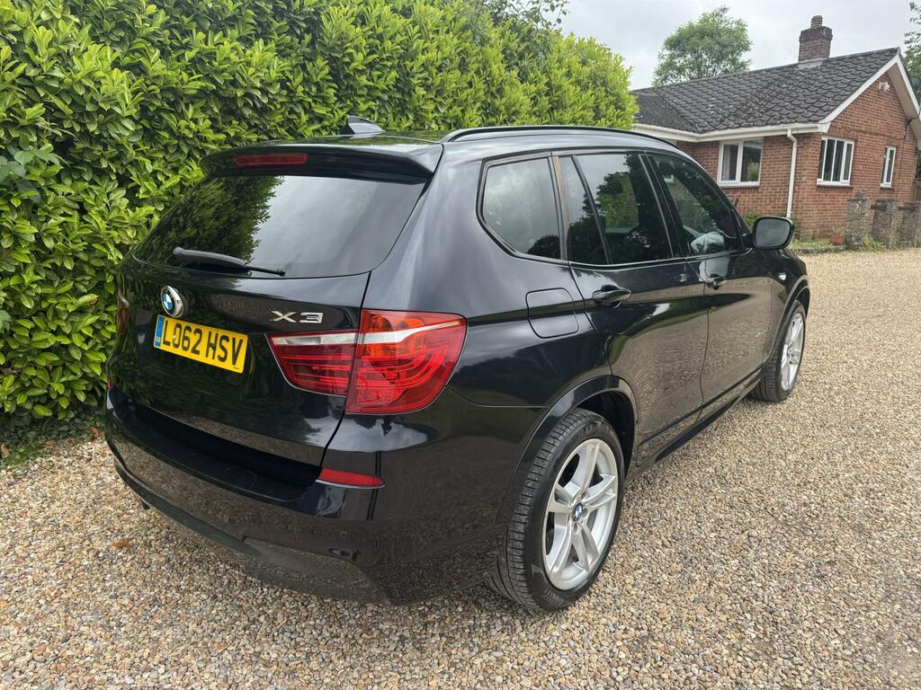BMW X3 2.0 20D M Sport Suv Xdrive Euro 5 L062HSV Black #3