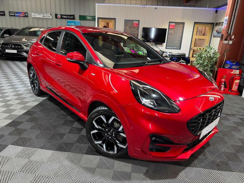 Ford Puma Suv 1.0T Ecoboost Mhev St-line X Euro 6 Ss Red