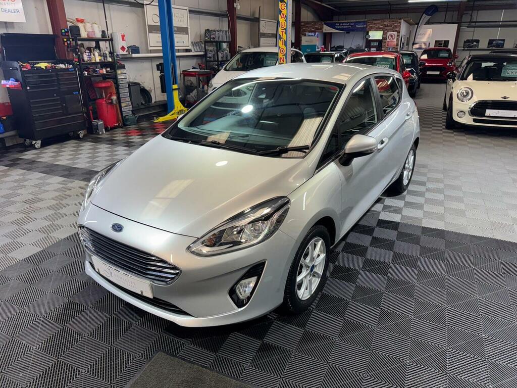 Ford Fiesta Hatchback 1.0T Ecoboost Zetec Euro 6 Ss 20 MT67FVC Silver #2
