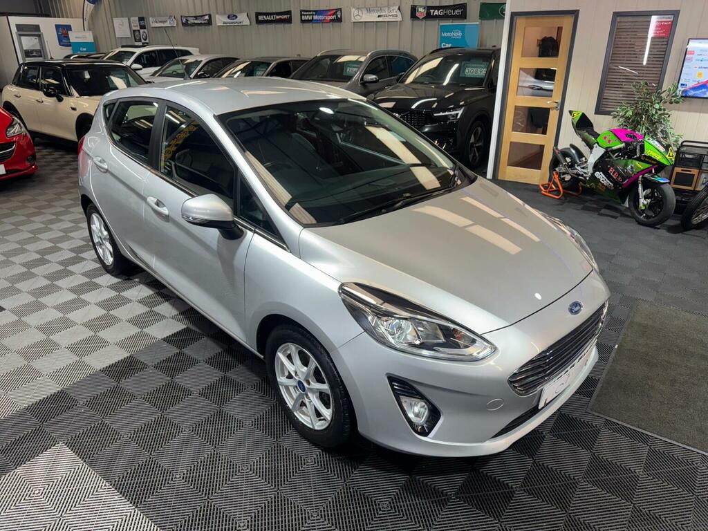 Ford Fiesta Hatchback 1.0T Ecoboost Zetec Euro 6 Ss 20 MT67FVC Silver #3