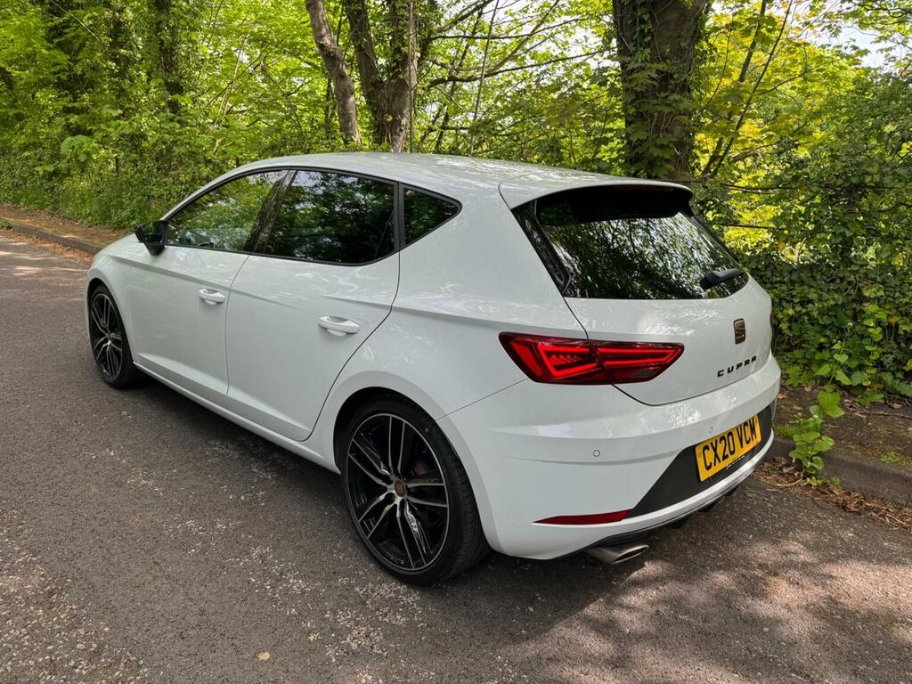 Seat Leon Hatchback 2.0 Tsi Cupra 290 Dsg Euro 6 Ss White #2