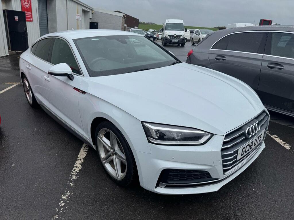 Audi A5 Hatchback 2.0 Tfsi S Line Sportback S Tronic Euro White