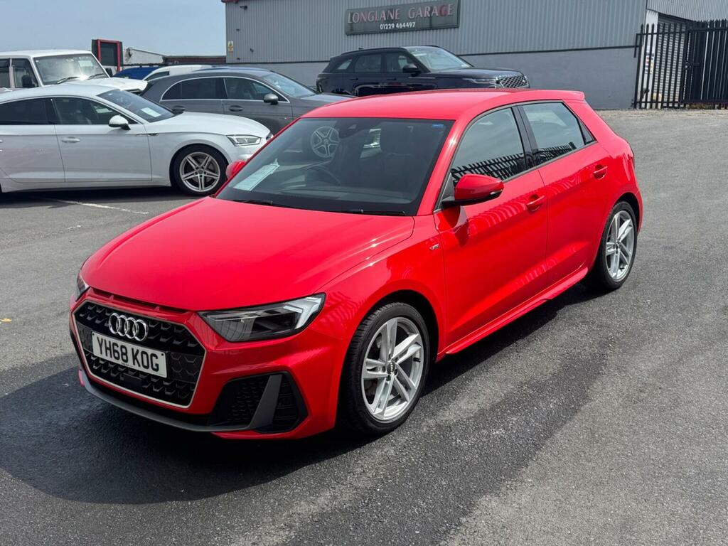 Audi A1 Hatchback 1.0 Tfsi 30 S Line Sportback Euro 6 Ss Red