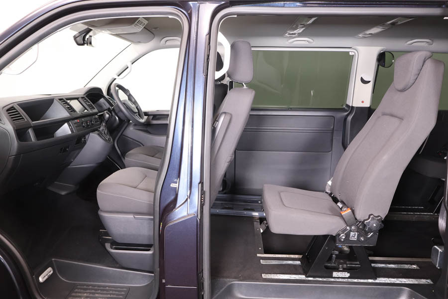 Volkswagen Caravelle T6 Shuttle 2.0 Tdi 150 Se Drivertransfer Dsg Blue #5