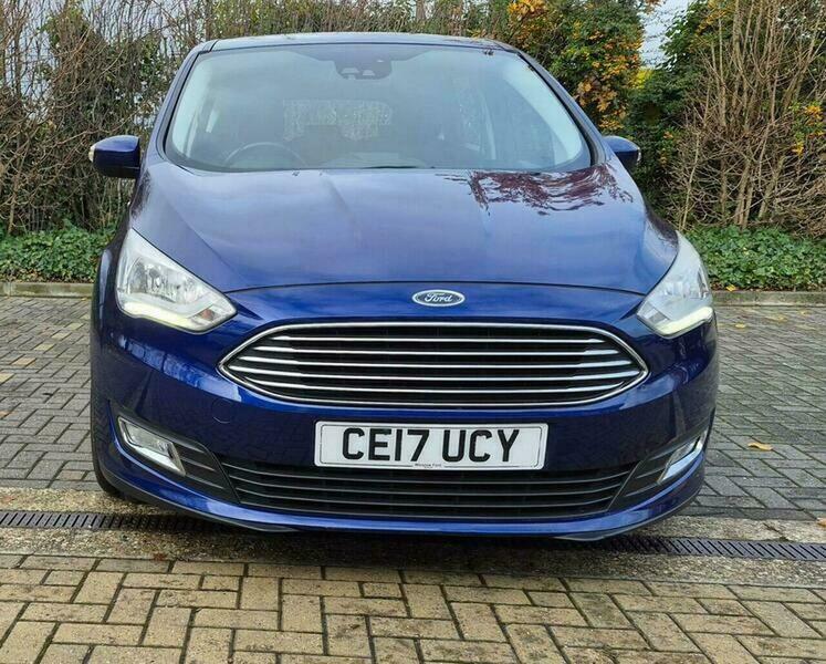 Ford C-Max 1.0T Ecoboost Titanium Euro CE17UCY Blue #5