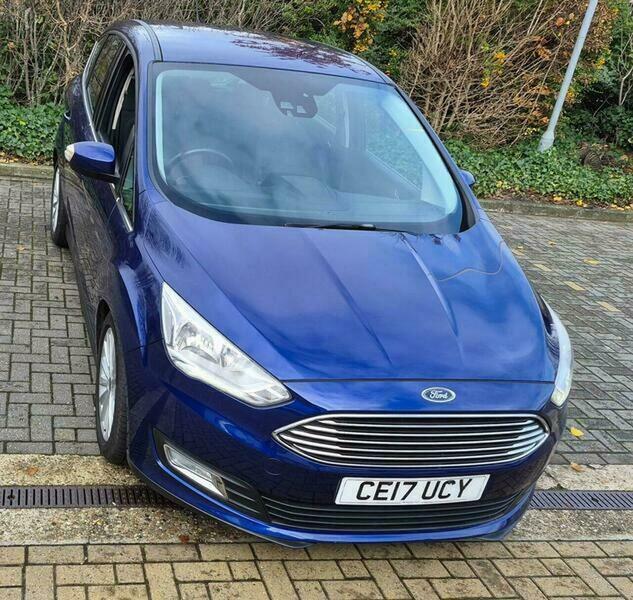 Ford C-Max 1.0T Ecoboost Titanium Euro CE17UCY Blue #4