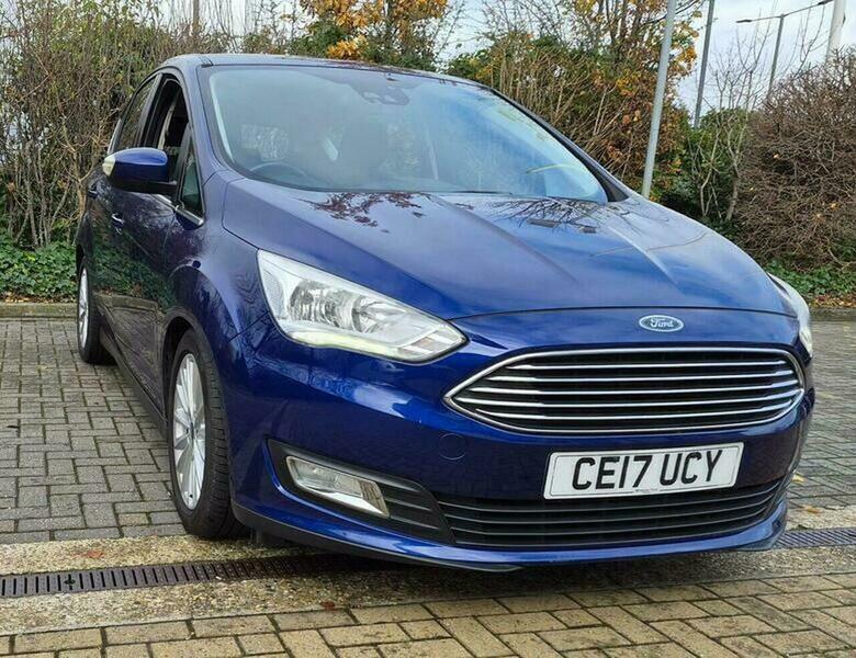 Ford C-Max 1.0T Ecoboost Titanium Euro CE17UCY Blue #2