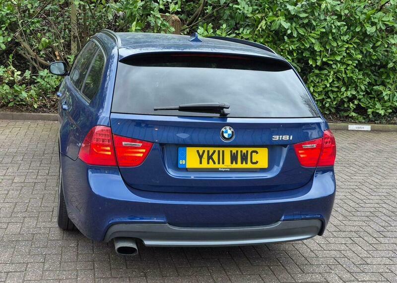 BMW 3 Series 2.0 318I M Sport YK11WWC Blue #5