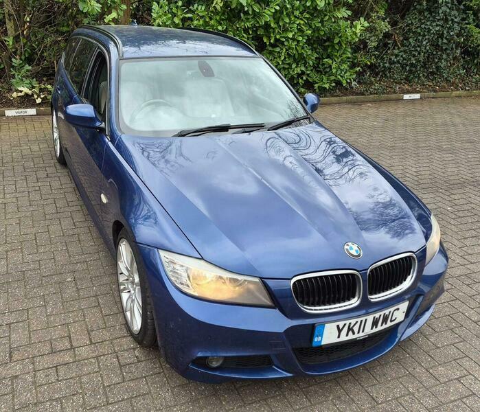 BMW 3 Series 2.0 318I M Sport YK11WWC Blue #2