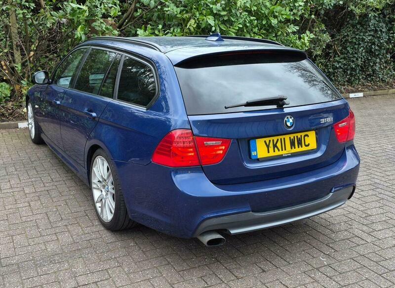 BMW 3 Series 2.0 318I M Sport YK11WWC Blue #6