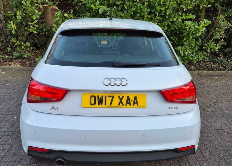 Audi A1 1.0 Tfsi Sport Sportback OW17XAA White #6