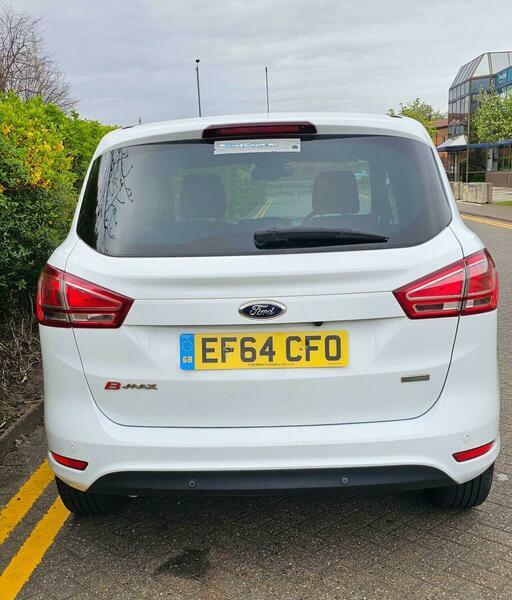 Ford B-Max 1.0T Ecoboost Titanium Euro EF64CFO White #5