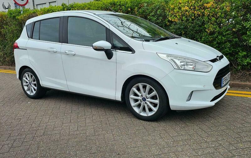 Ford B-Max 1.0T Ecoboost Titanium Euro EF64CFO White #2