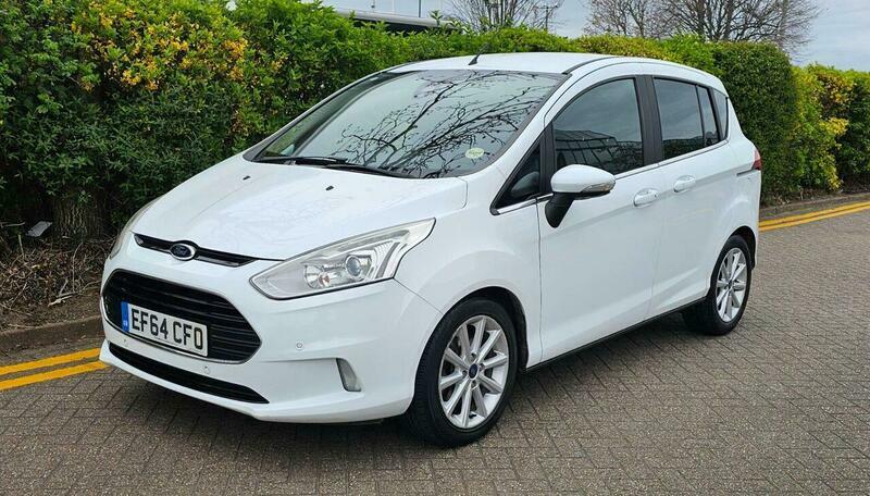 Ford B-Max 1.0T Ecoboost Titanium Euro EF64CFO White #4