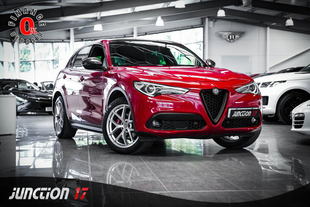 Alfa Romeo Stelvio 2.2 Td Milano Edizione Q4 Awd Euro 6 Ss Red