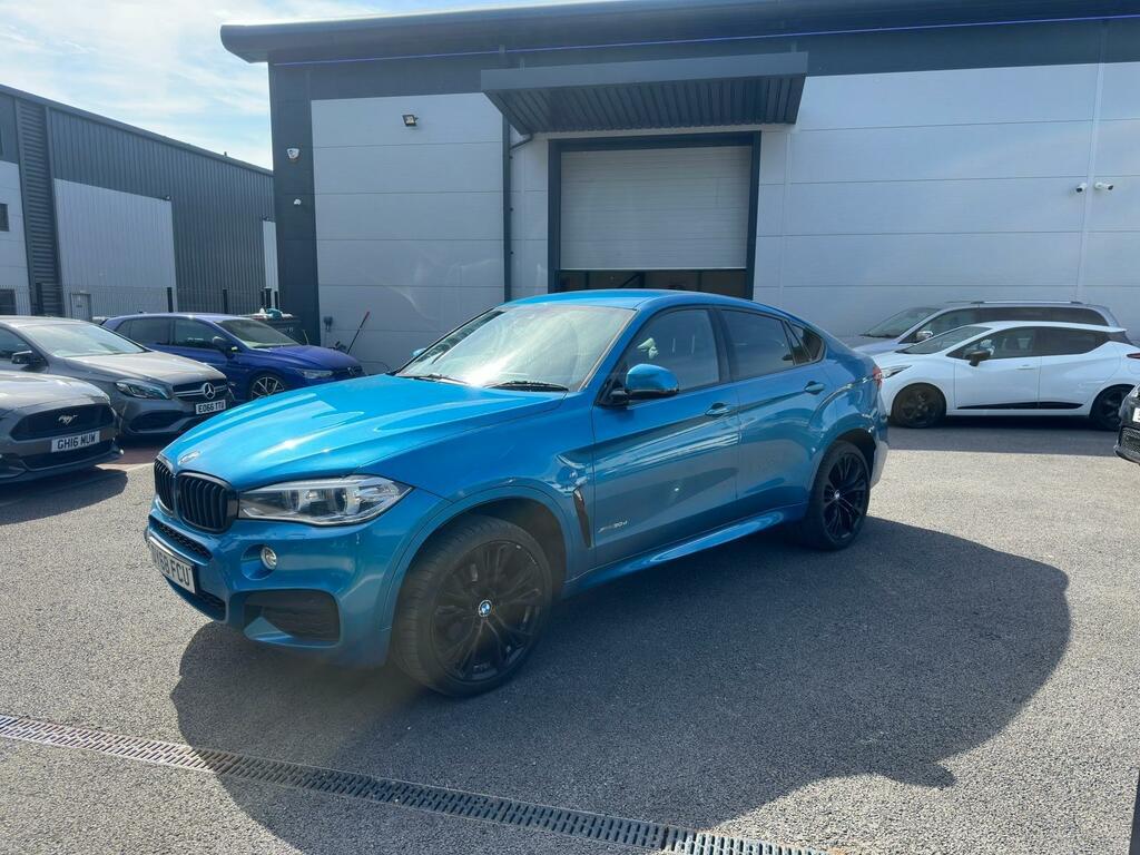 BMW X6 3.0 30D M Sport Edition Xdrive Euro 6 Ss 5 Blue #4