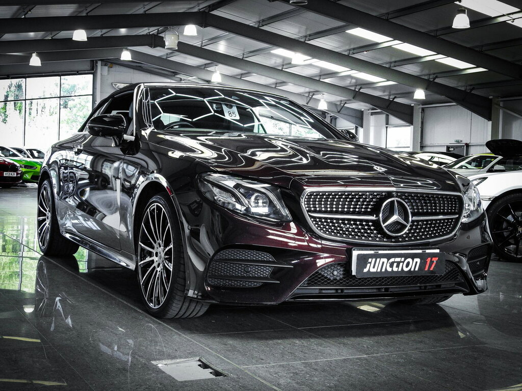 Mercedes-Benz E Class 2.9 E400d Amg Line Premium Plus Cabriolet G-tron Red #5