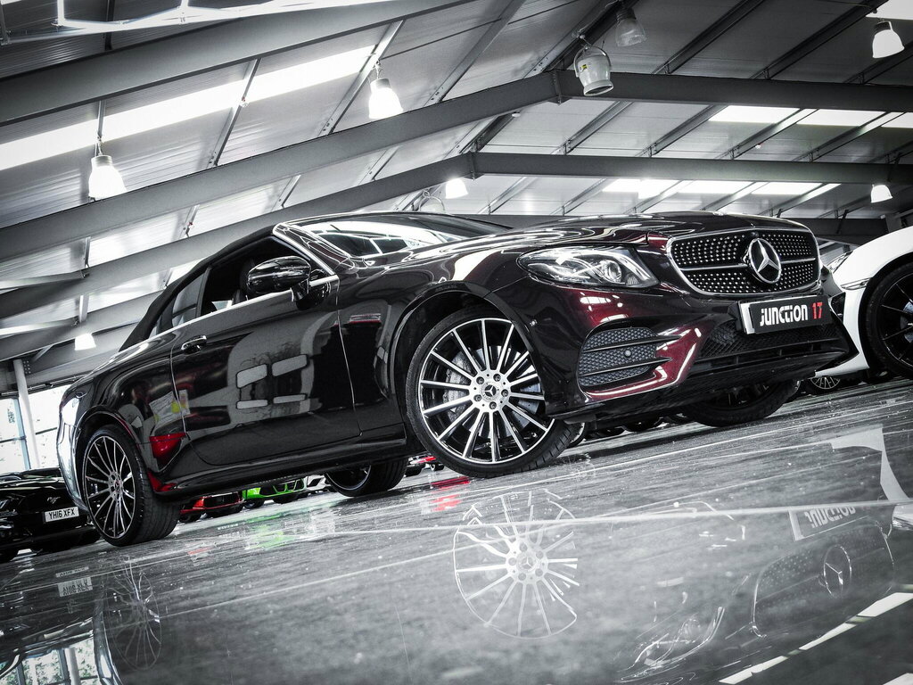 Mercedes-Benz E Class 2.9 E400d Amg Line Premium Plus Cabriolet G-tron Red #2