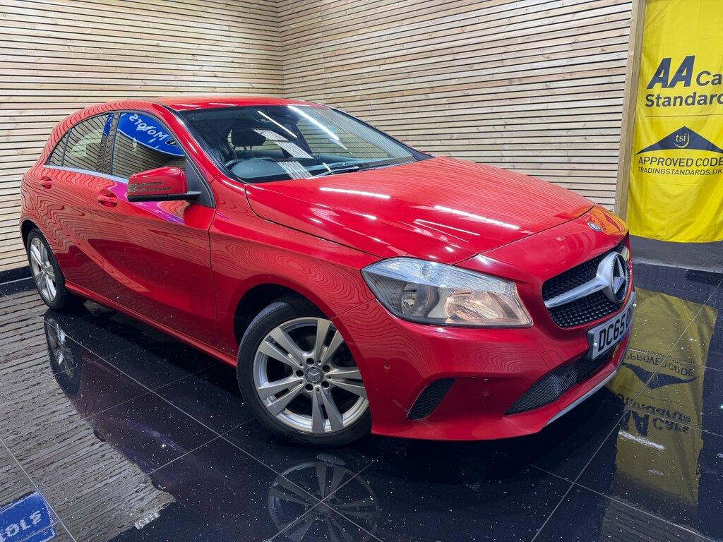 Mercedes-Benz A Class 1.5 A180d Sport Executive Hatchback M DC65ONA Red #3