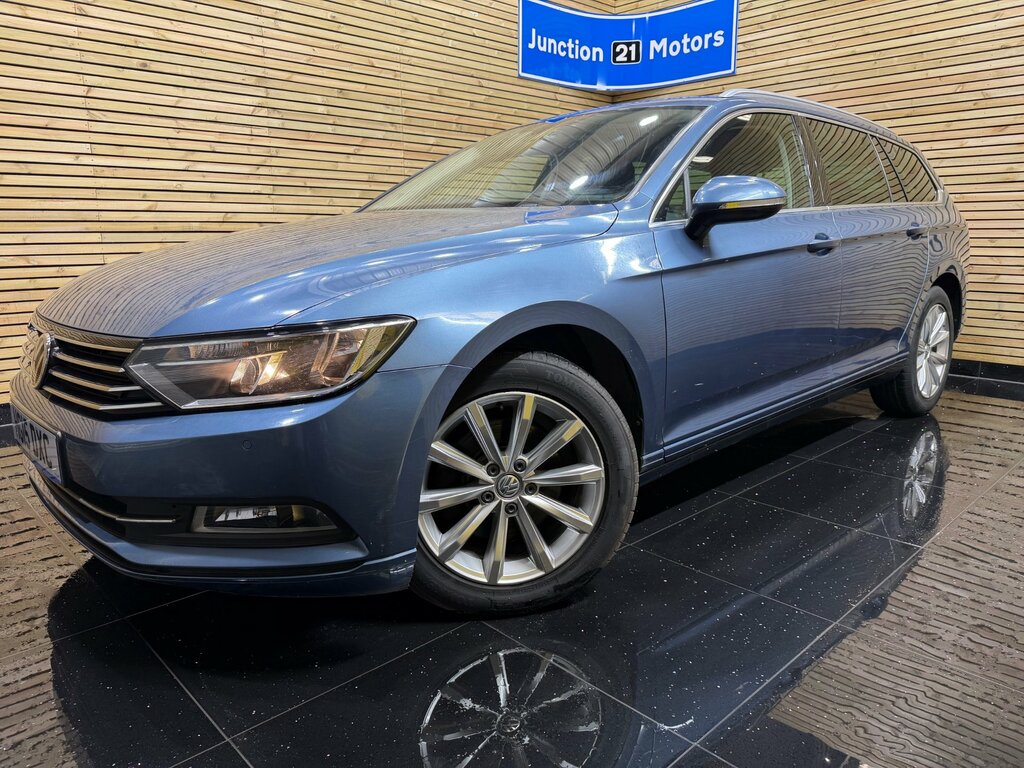 Volkswagen Passat 1.6 Tdi Bluemotion Tech Se Business Estate Die Blue