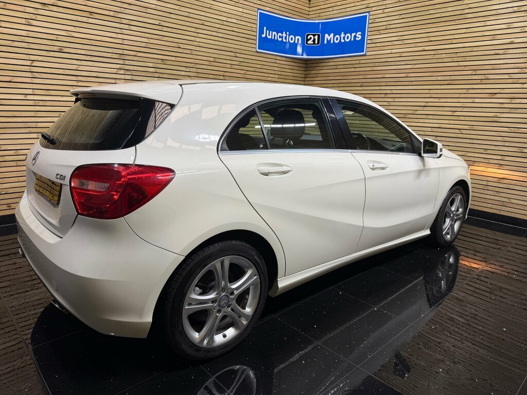 Mercedes-Benz A Class 1.5 A180 Cdi Sport Edition Hatchback 7G White #5